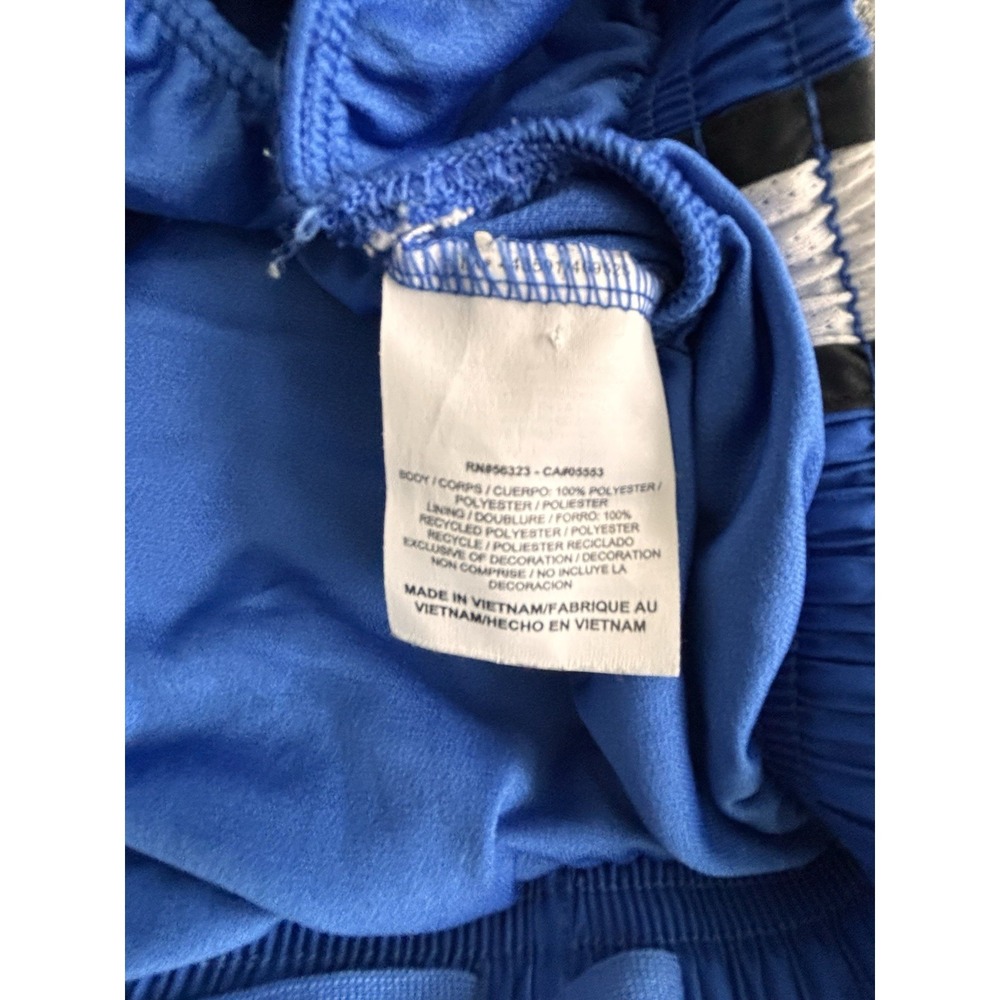 Nike Dri Fit Running Shorts Womens XS Blue Athletic Gym Lightweight Swoosh Pool - Picture 12 of 12
